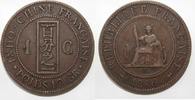 Indochine 1 Cent INDOCHINE - KM 1 - 1 CENT 1886 A - Paris -