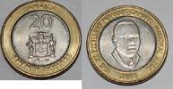 Jamaique 20 Dollars JAMAÏQUE - KM 182 - 20 DOLLARS 2000 - MARCUS GARVEY -