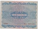 Autriche 100 Kronen AUTRICHE - PICK 77 - 100 KRONEN - 02/01/1922 -