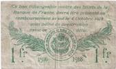 France 1 Franc 41 - BLOIS ET LOIR-ET-CHER - CHAMBRE DE COMMERCE - 1 FRANC - 03/10/1916 -