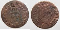 France Liard Gad 272 - LOUIS XV - LIARD A LA VIEILLE TETE - 1773 W - LILLE -