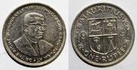 Ile Maurice 1 Roupie ILE MAURICE - KM 55 - 1 RUPEE 1991 - Sir Seewoosagur Ramgoolam -