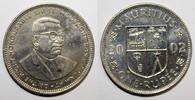 Ile Maurice 1 Roupie ILE MAURICE - KM 55 - 1 RUPEE 2002 - Sir Seewoosagur Ramgoolam -