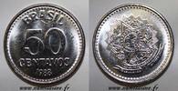 Brésil 50 Centavos BRÉSIL - KM 604 - 50 CENTAVOS 1988 -