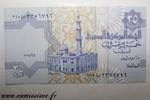 Egypte 25 Piastres EGYPTE - PICK 57b - 25 PIASTRES - 1990-98 - sign 19 -