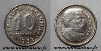 Argentine 10 Centavos ARGENTINE - KM 51 - 10 CENTAVOS 1955 -