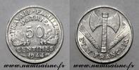 France 50 Centimes GADOURY 425 - 50 CENTIMES 1944 C - Castelsarrasin - TYPE BAZOR - KM 914 -