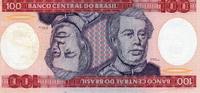 Brésil 100 Cruzeiros BRESIL - PICK 198 b - 100 CRUZEIROS - (1984) - SIGN 21 -