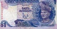 Malaisie 1 Ringgit ohne Jahr MALAISIE - PICK 27 a - 1 RINGITT - (1986) SS 3,00 EUR  + 3,20 EUR frais d'envoi