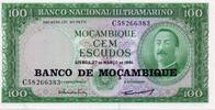 Mozambique 100 Escudos MOZAMBIQUE - PICK 117 a - 100 ESCUDOS - NON DATÉ - 1976 -