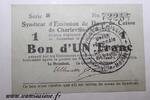 France 1 Franc 08 - CHARLEVILLE-MÉZIÈRES - BON DE 1 FRANC 1916 - DV -