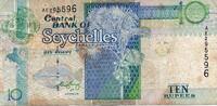 Seychelles 10 Rupees SEYCHELLES - PICK 36 b - 10 RUPEES ND (1998-2010 ) -