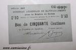 France 50 Centimes 08 - SEDAN - BON DE 25 CENTIMES 1916 - 26.02 - DV -