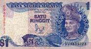 Malaisie 1 Ringgit ohne Jahr MALAISIE - PICK 27 a - 1 RINGITT - (1986) S 2,50 EUR  + 3,20 EUR frais d'envoi