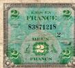 France 2 Francs FAY VF 16/02 - 2 FRANCS DRAPEAU - JUIN 1944 - PICK 114 -