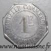 France 1 Franc FRANCE - 62 - CALAIS - 1 FRANC - LA MUTUELLE COMMERCIALE -