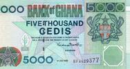 Ghana 5.000 Cedis GHANA - PICK 34 - 5 000 CEDIS - 01/07/2000 -