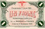 France 1 Franc 52 - ST DIZIERS - 1 FRANC 1921 - 07.06 - CHAMBRE DE COMMERCE -