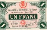 France 1 Franc 52 - ST DIZIERS - 1 FRANC 1921 - 07.06 - CHAMBRE DE COMMERCE -