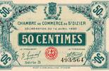 France 50 Centimes 52 - ST DIZIERS - 50 CENTIMES 1920 - 14.04 - CHAMBRE DE COMMERCE -