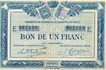France 1 Franc 29 - QUIMPER - BREST - 1 FRANC 1920 - CHAMBRE DE COMMERCE -