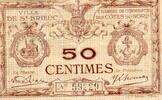 France 50 Centimes 22 - ST BRIEUC - 50 CENTIMES 1918 - CHAMBRES DE COMMERCE -