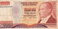 Turquie 20.000 Lira 1995 TURQUIE - PICK 202 - 20 000 LIRA - L 1970 (1995... 3,50 EUR  + 3,20 EUR frais d'envoi