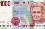 Italie 1.000 Lire ITALIE - PICK 114 c - 1000 LIRE - 03/10/1990 -