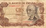 Espagne 100 Pesetas ESPAGNE - PICK 152 a - 100 PESETAS - 17/11/1970 -