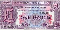 Grande-Bretagne 1 Pound GRANDE BRETAGNE - PICK M - 1 POUND - BRITISHARMED FORCES (2nd SERIE) - 1962 -