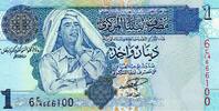 Libye 1 Dinar LIBYE - PICK 64 - 1 DINAR - ND 2002 -