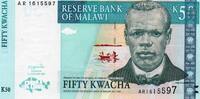 Malawi 50 Kwacha MALAWI - PICK 45 - 50 KWACHA - 01/01/2003 -