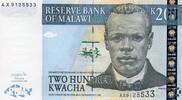 Malawi 200 Kwacha MALAWI - PICK 47 - 200 KWACHA - 01/10/2003 -