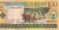 Rwanda 100 Francs RWANDA - PICK 29 b - 100 FRANCS - 01/09/2003 -