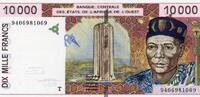 B.C.E.A.O 10.000 Francs ÉTATS DE L'AFRIQUE DE L'OUEST - TOGO - PICK 814T.b - 10.000 FRANCS 1994 - B C E A O -