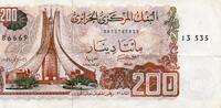 Algérie 200 Dinars ALGERIE - PICK 135 a - 200 DINARS - 23.03.1983 -
