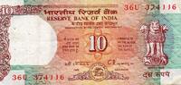 Inde 10 Rupees 1992 INDE - PICK 88 c - 10 RUPEES - NON DATE (1992) - LET... 3,50 EUR  + 3,20 EUR frais d'envoi