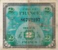 France 2 Francs FAY VF 16/02 - 2 FRANCS DRAPEAU - JUIN 1944 - TRES TRES BEAU - PICK 114 -