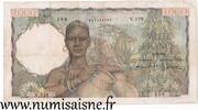Afrique occidentale française 1.000 Francs AFRIQUE OCCIDENTALE FRANCAISE - PICK 42 - 1.000 FRANCS - 05/10/1955 -
