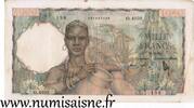 Afrique occidentale française 1.000 Francs AFRIQUE OCCIDENTALE FRANCAISE - PICK 42 - 1.000 FRANCS - 28/10/1954 -