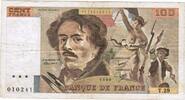 France 100 Francs FAY 69/04 b - 100 FRANCS DELACROIX - 1980 - PICK 154 -