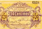 France 50 Centimes 59 - LILLE - BON DE 50 CENTIMES - 01/1915 -