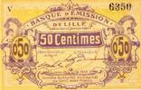 France 50 Centimes 59 - LILLE - BON DE 50 CENTIMES - 01/1915 -