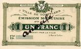 France 1 Franc 59 - TOUFFLERS - 1 FRANC - NON DATÉ - ANNULÉ -