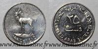 Emirats arabes unis 25 Fils EMIRATS ARABES UNIS - KM 4 - 25 FILS 1995 - AH 1415 - Khalifa Zayed bin - Gazelle -