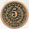France 5 Centimes 59 - LILLE - BANQUE D'EMISSION - 5 CENTIMES - 1915 -