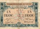France 1 Franc REGION ECONOMIQUE DU CENTRE - 1 FRANC - 01/08/1924 -