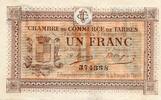 France 1 Franc 65 - TARBES - 1 FRANC - 07/02/1915 - CHAMBRE DE COMMERCE -