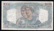 France 1 000 Francs 1945 FAY 41/06 - 1000 FRANCS MINERVE ET HERCULE - 12... 15,00 EUR  + 3,20 EUR frais d'envoi