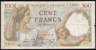 France 100 Francs FAY 26/59 - 100 FRANCS SULLY - 30/10/1941 - PICK 94 -